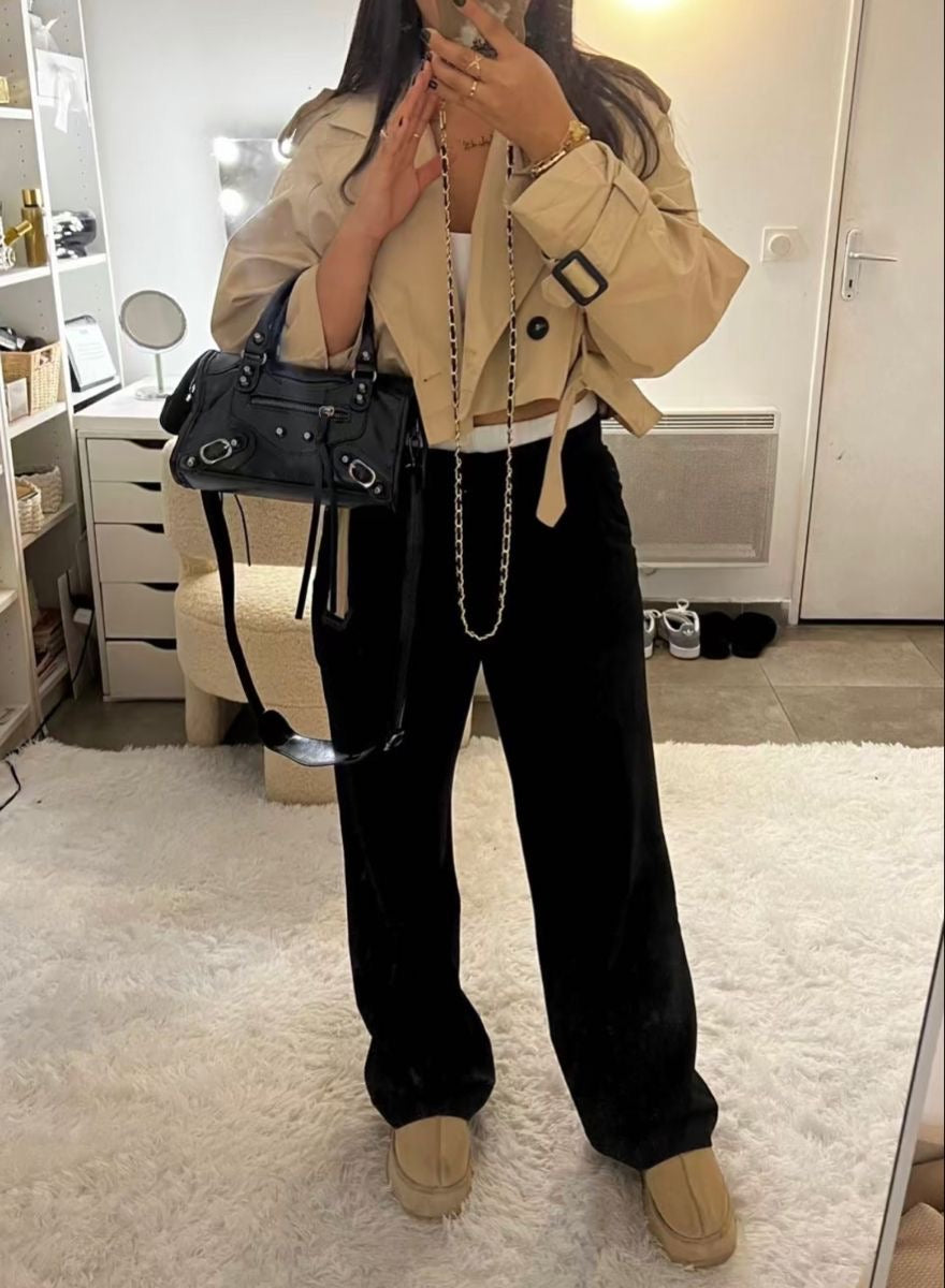 LOÏS | Korte Trenchcoat Ils
