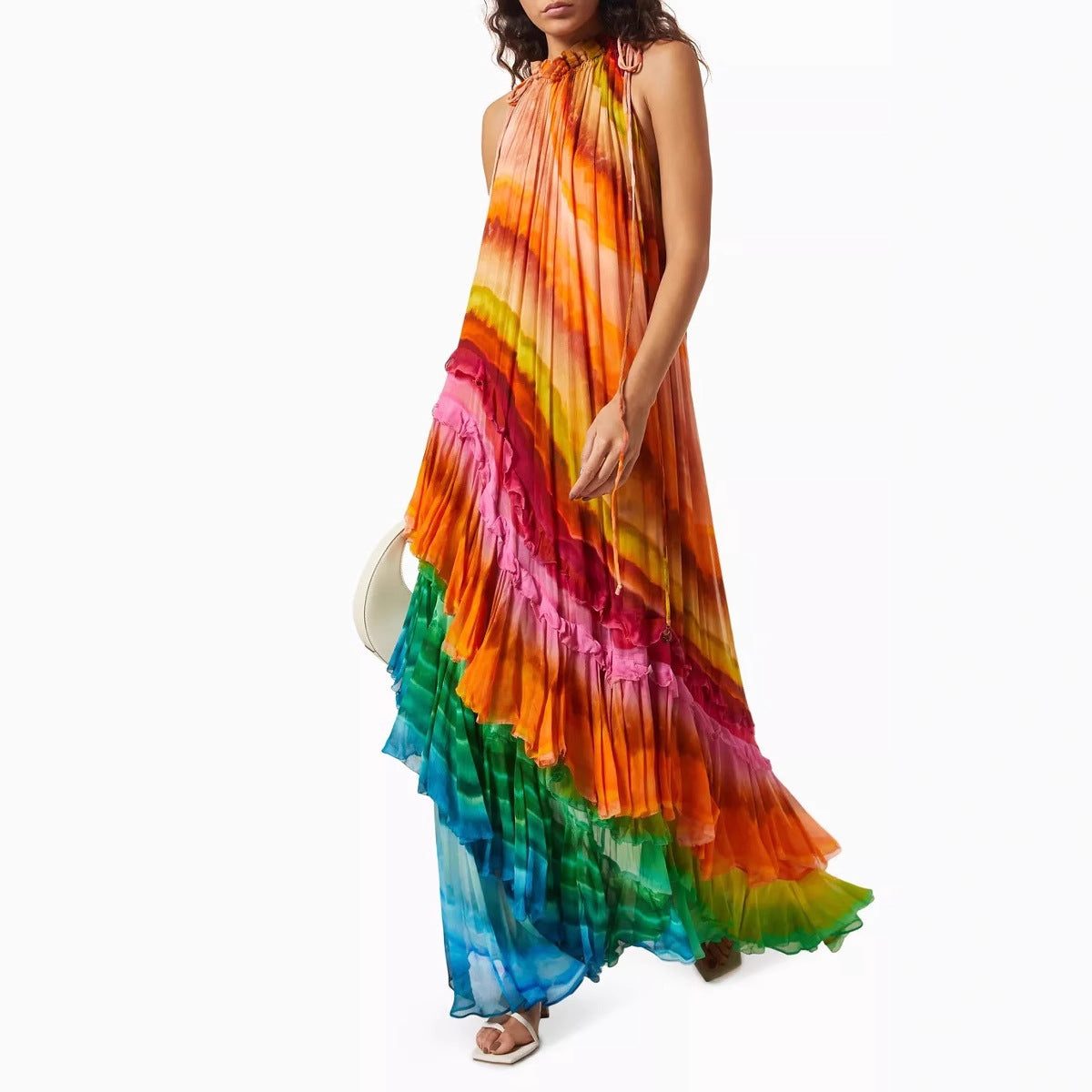 JENIFFER | Endless Rainbow Dress - Opvallend, Zomers & Comfortabel