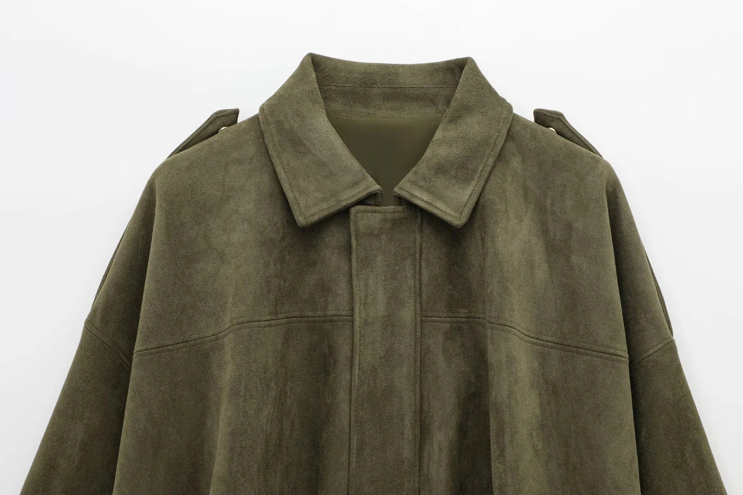 FAYE | Oversized Suede Jacket