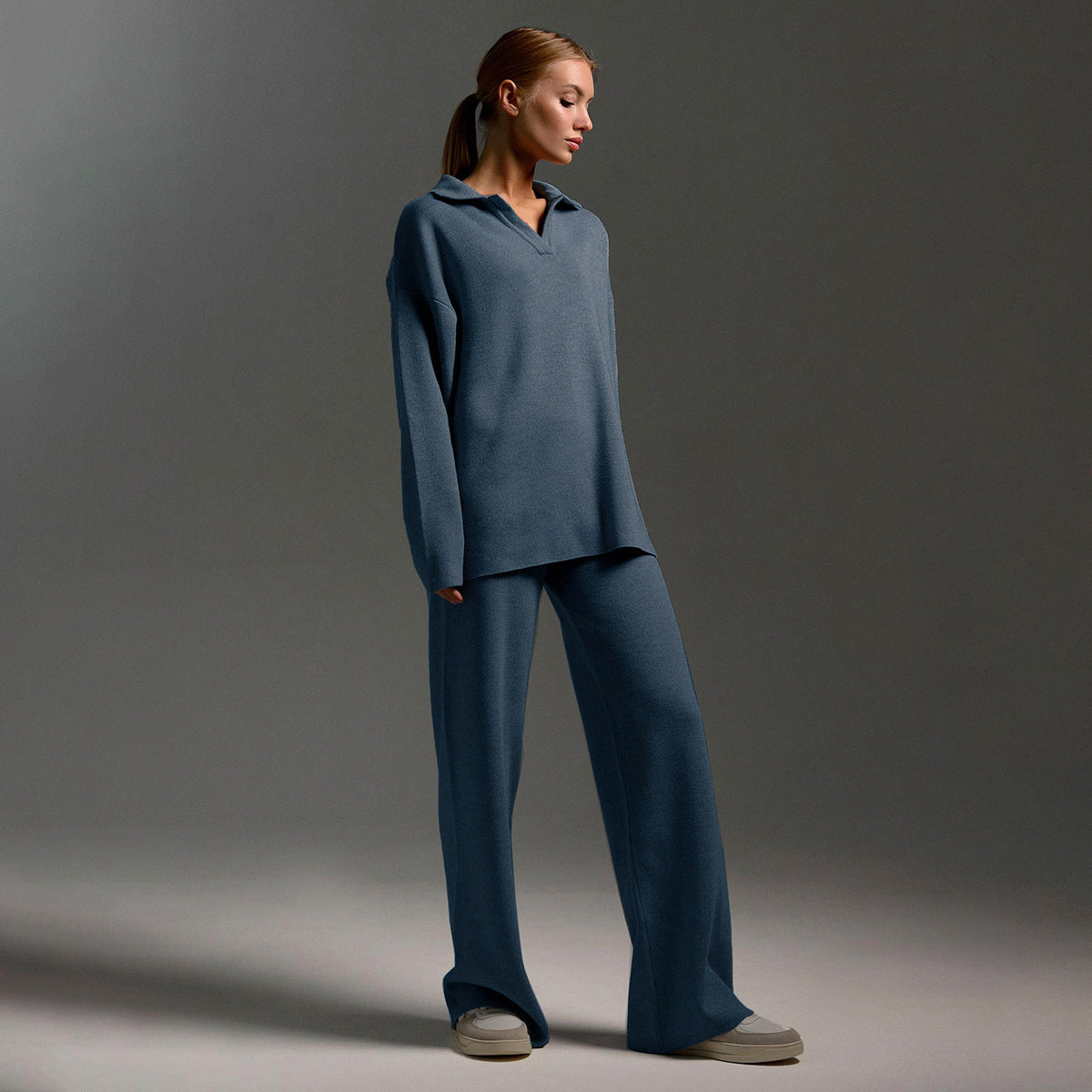Aluna | Lounge Set Dames | Wide Leg Broek & Relaxed Fit Top