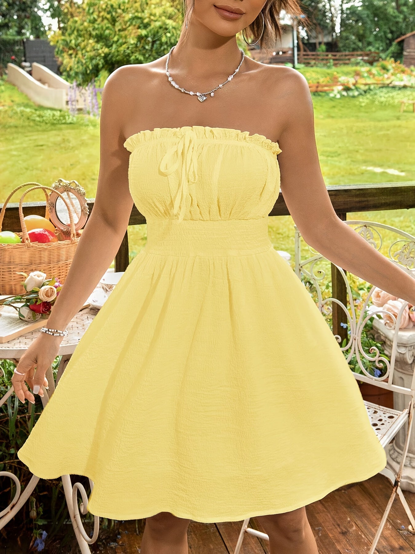 ISLA | Zomerjurk met Strikdetail