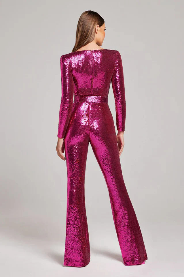 VIOLET | Festival Pailletten Jumpsuit Voor Dames