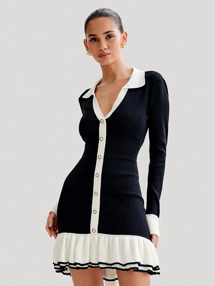 Roos | Korte Jurk Dames | Chic & Trendy Mini Dress Voor Casual & Party
