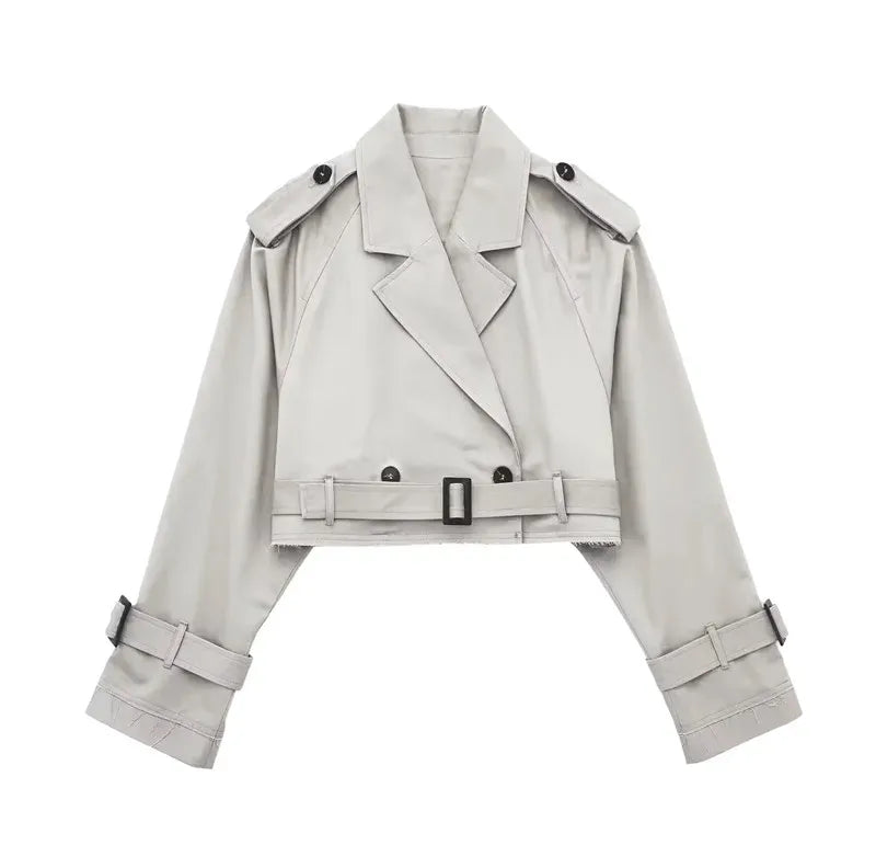 LOÏS | Korte Trenchcoat Ils
