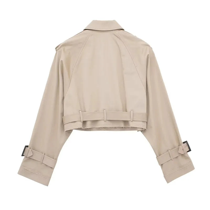 LOÏS | Korte Trenchcoat Ils