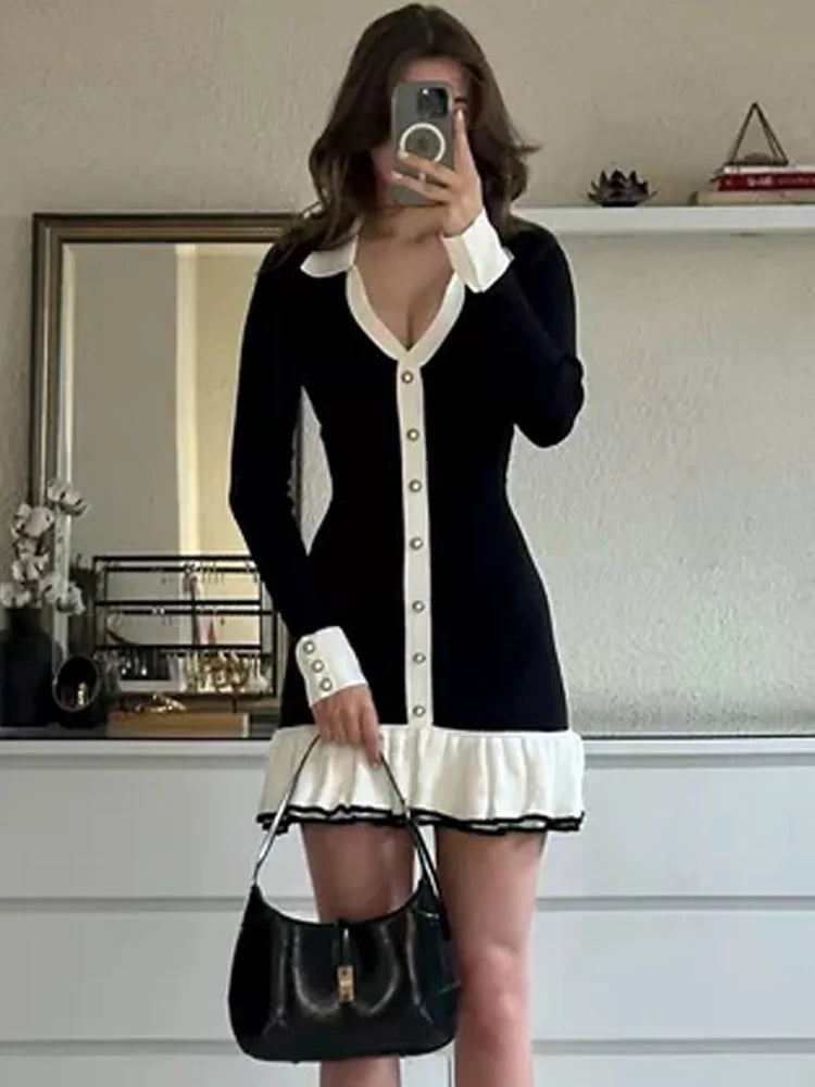 Roos | Korte Jurk Dames | Chic & Trendy Mini Dress Voor Casual & Party