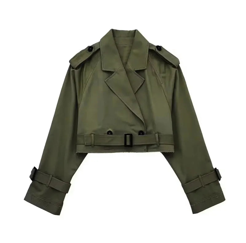 LOÏS | Korte Trenchcoat Ils