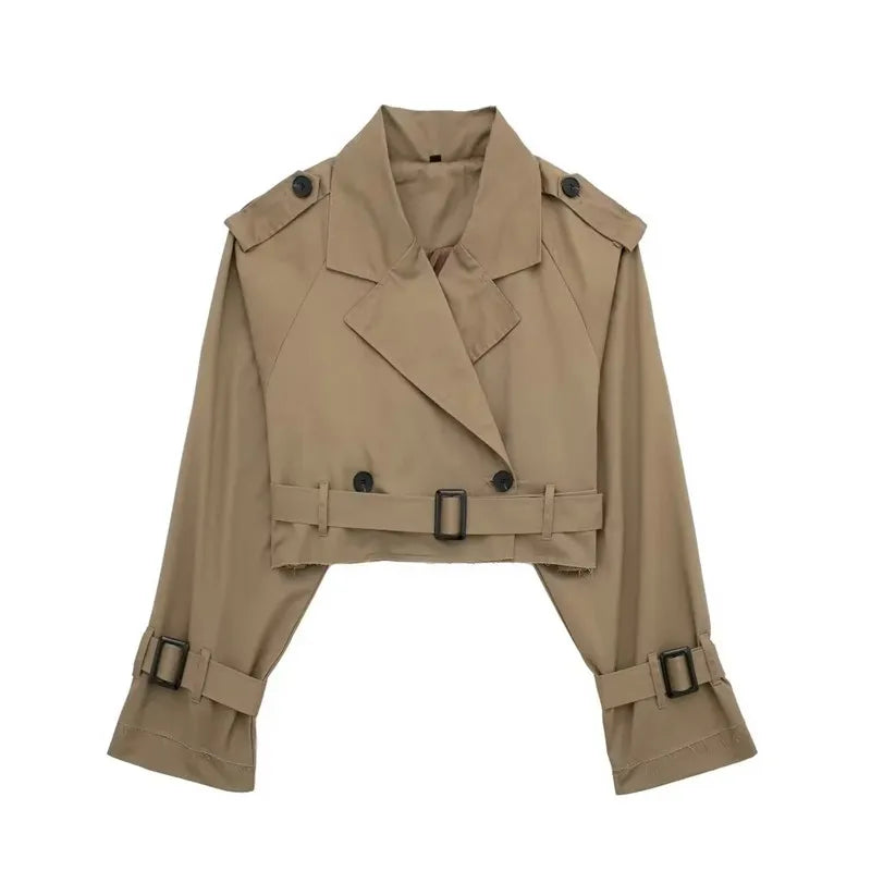 LOÏS | Korte Trenchcoat Ils