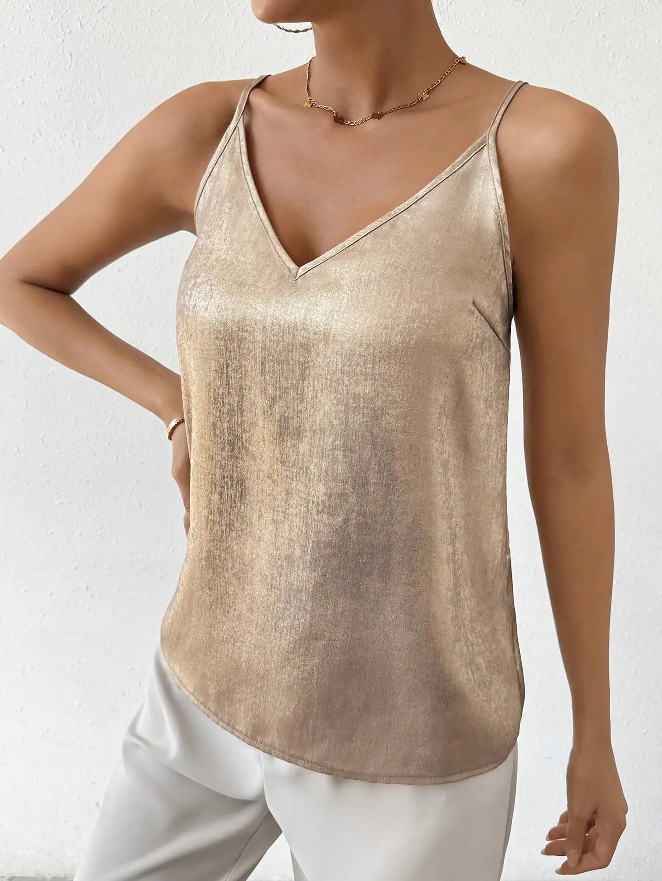 Isabelle | V-hals top met comfortabele pasvorm