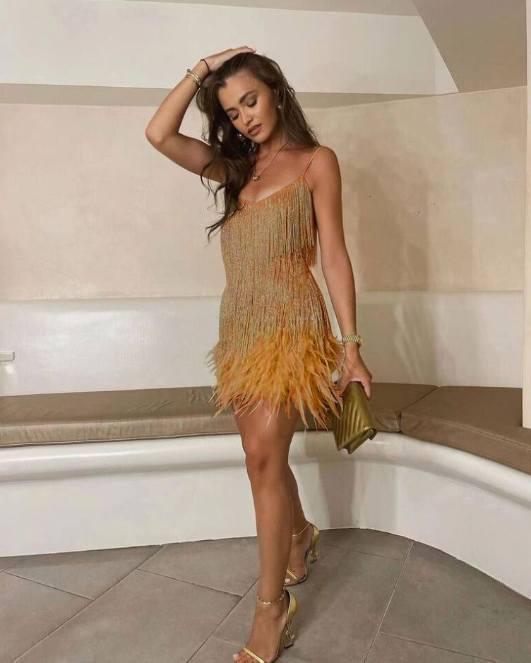 Yasmine | Elegante Midi Jurk Dames | Trendy Cocktailjurk Perfect Voor Feestdagen