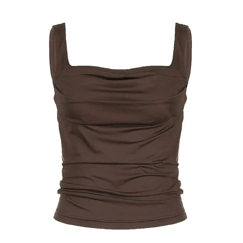 MELINA | Bruine Top