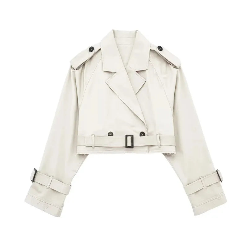 LOÏS | Korte Trenchcoat Ils