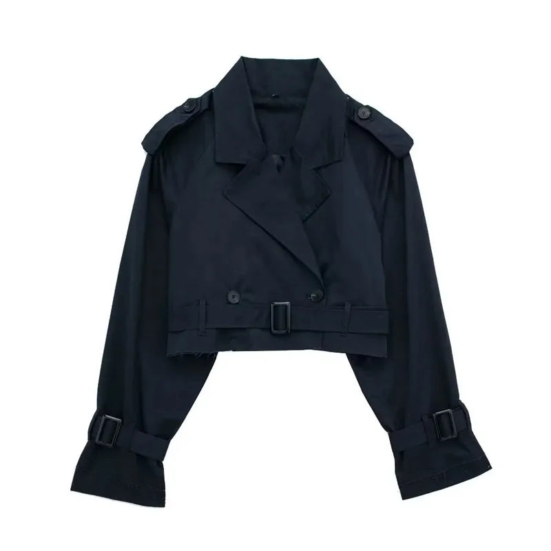 LOÏS | Korte Trenchcoat Ils