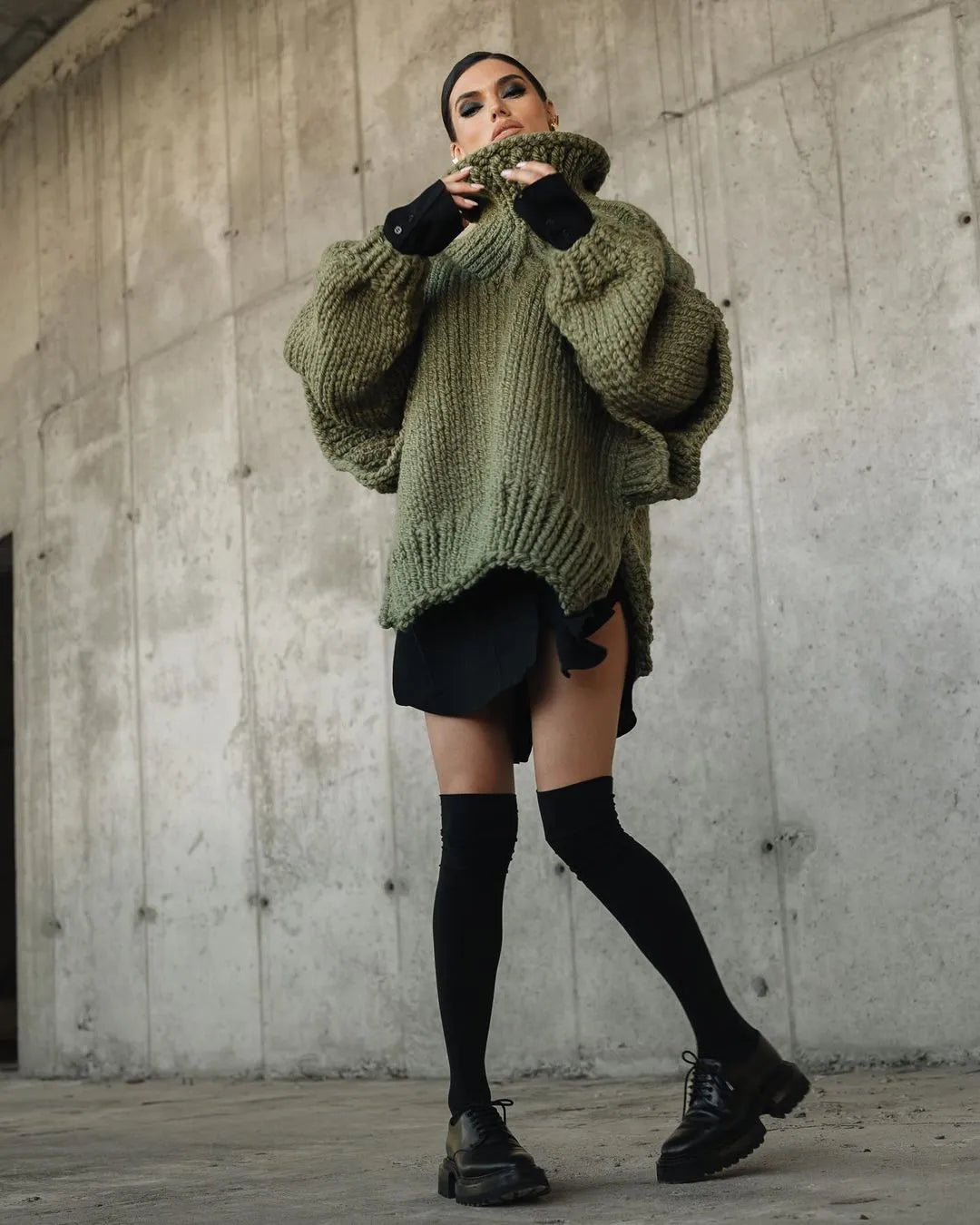 Nova | Gebreide Oversized Trui Dames | Comfortabele & Warme Knit Voor Herfst/Winter
