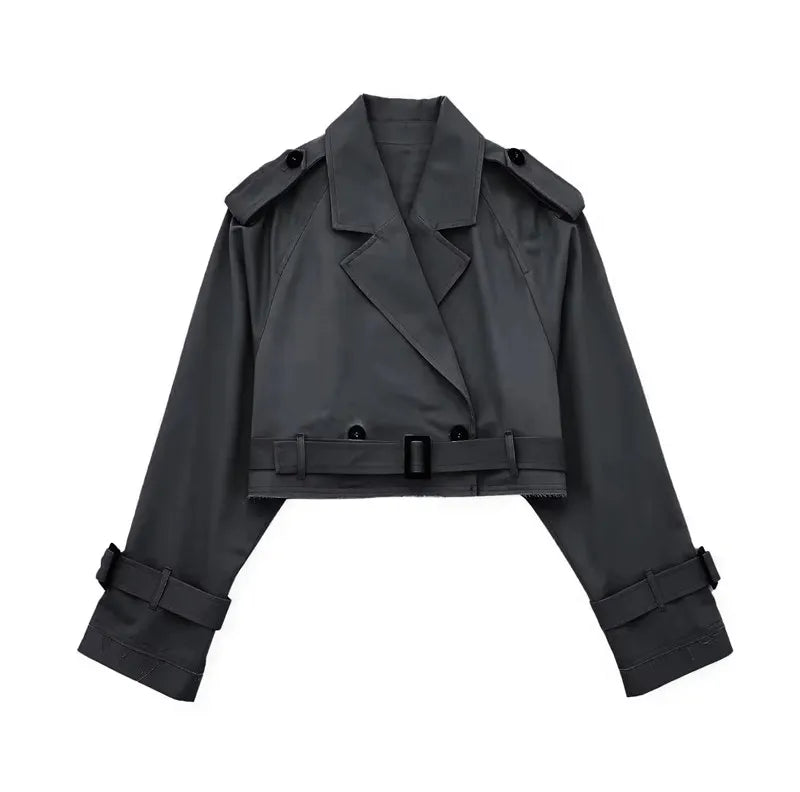 LOÏS | Korte Trenchcoat Ils