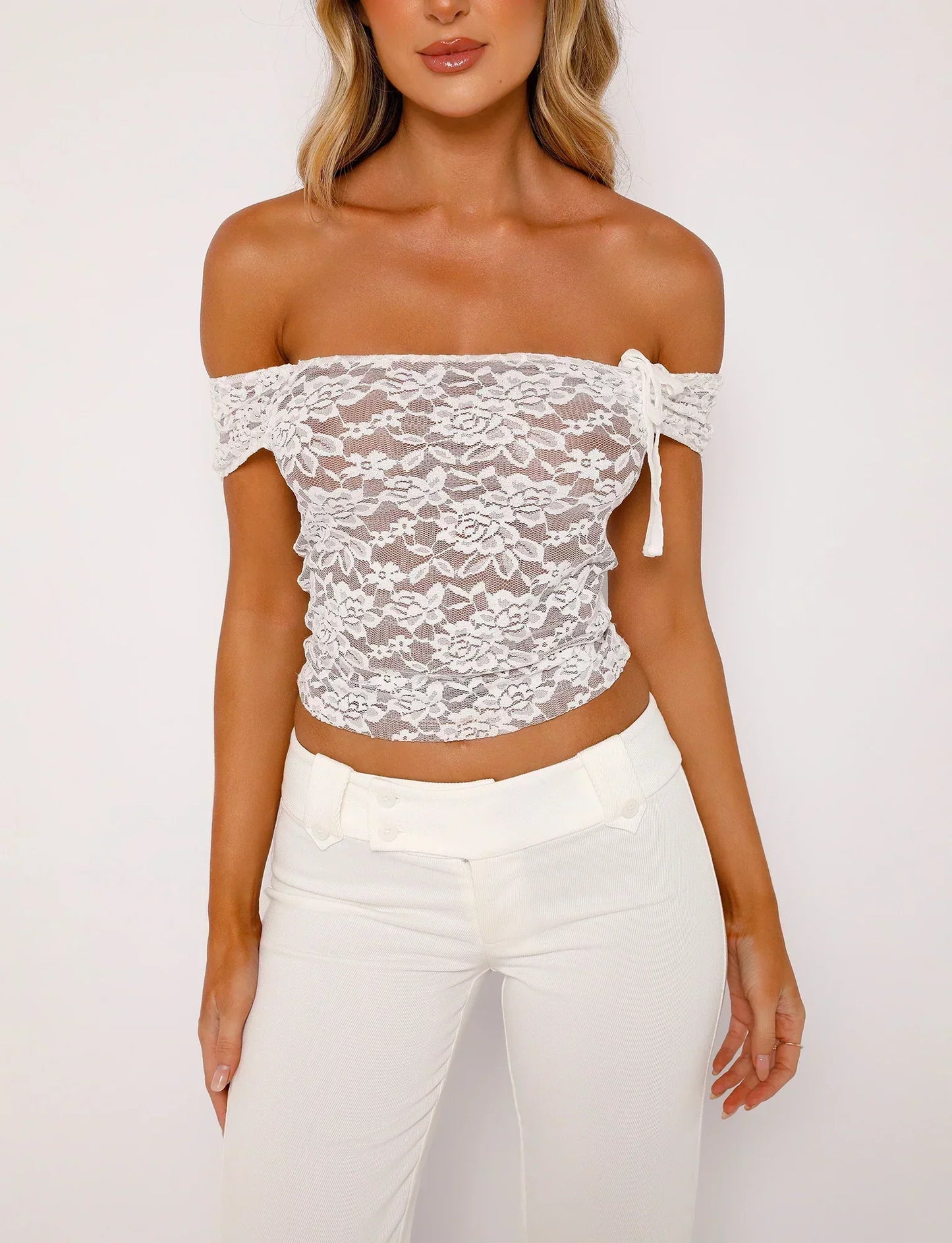 ZOË | Elegante Kanten Top