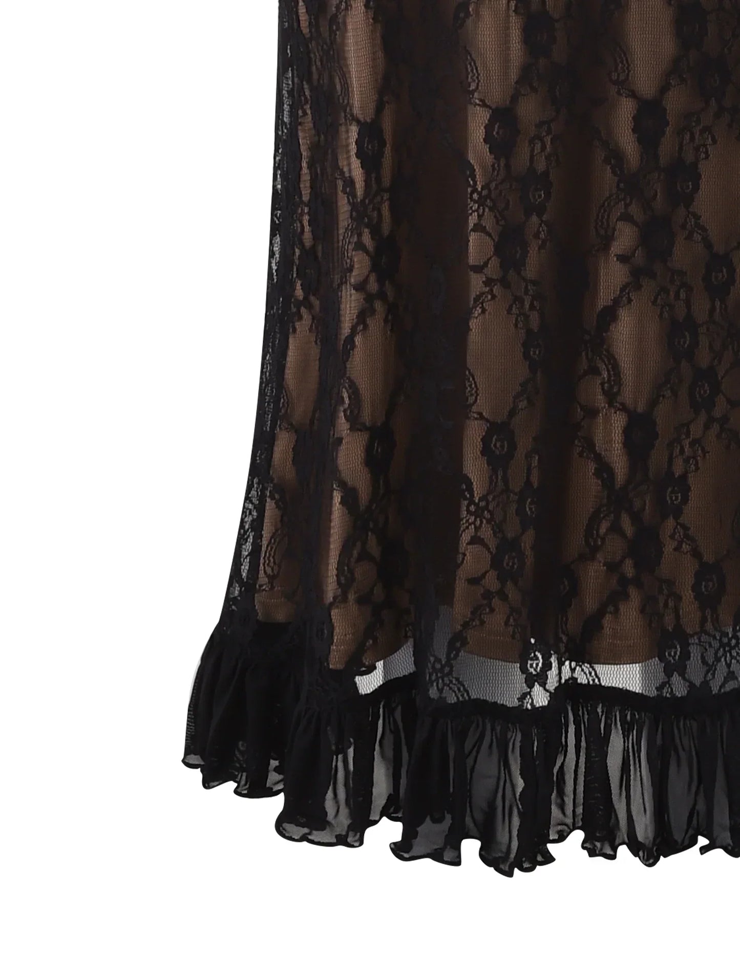 ISABELLE | Noir Élancé Maxi Jurk
