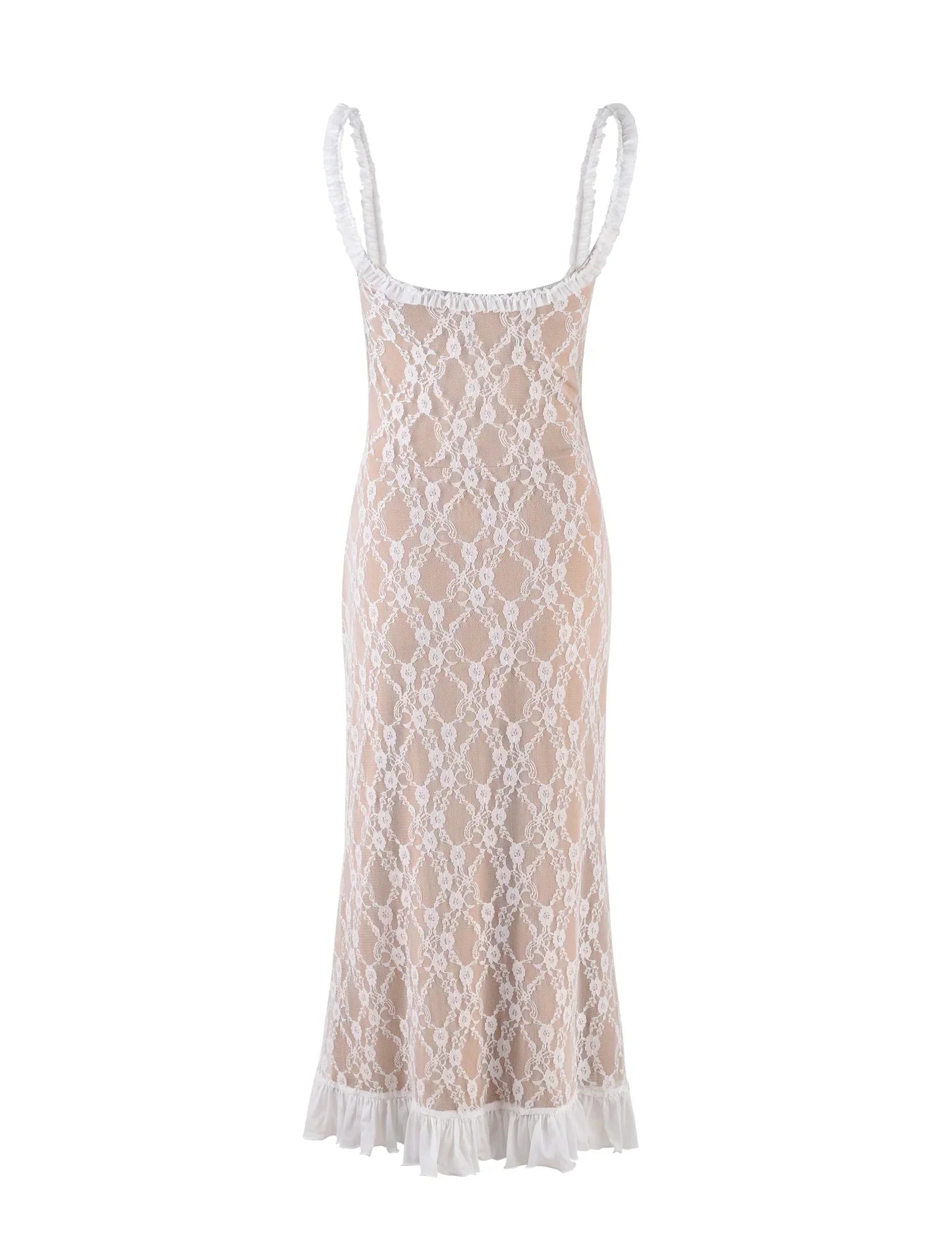 ISABELLE | Noir Élancé Maxi Jurk
