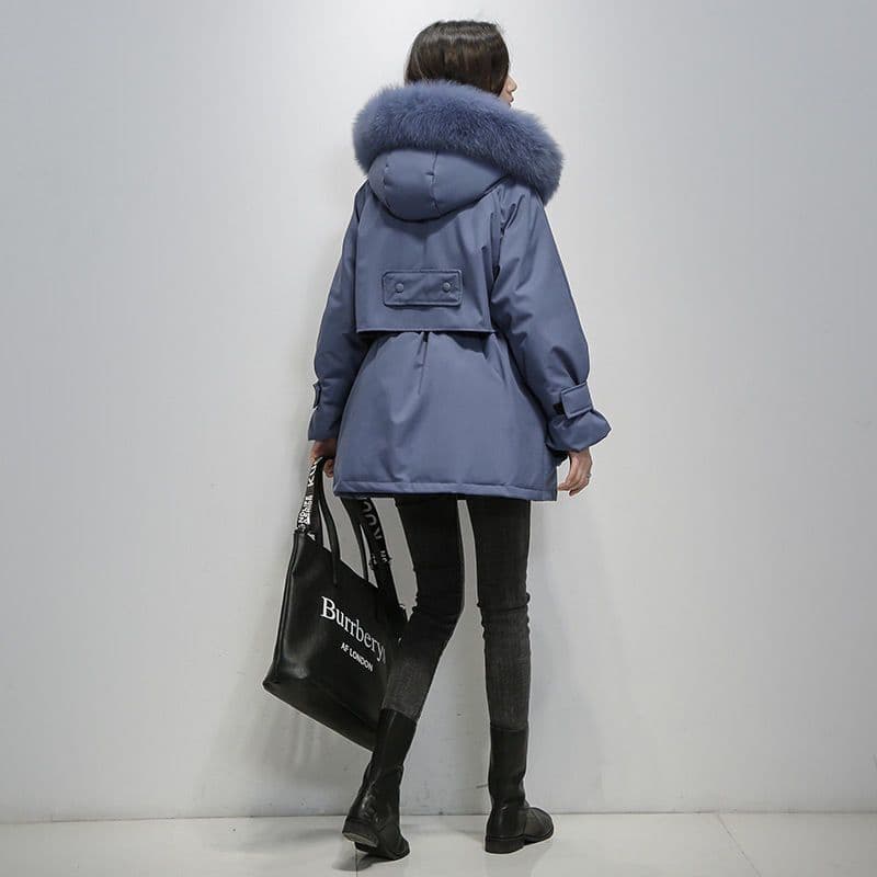 Sophie | Alvéra Winter Parka – Damesparka met luxe bontkraag en elegante pasvorm