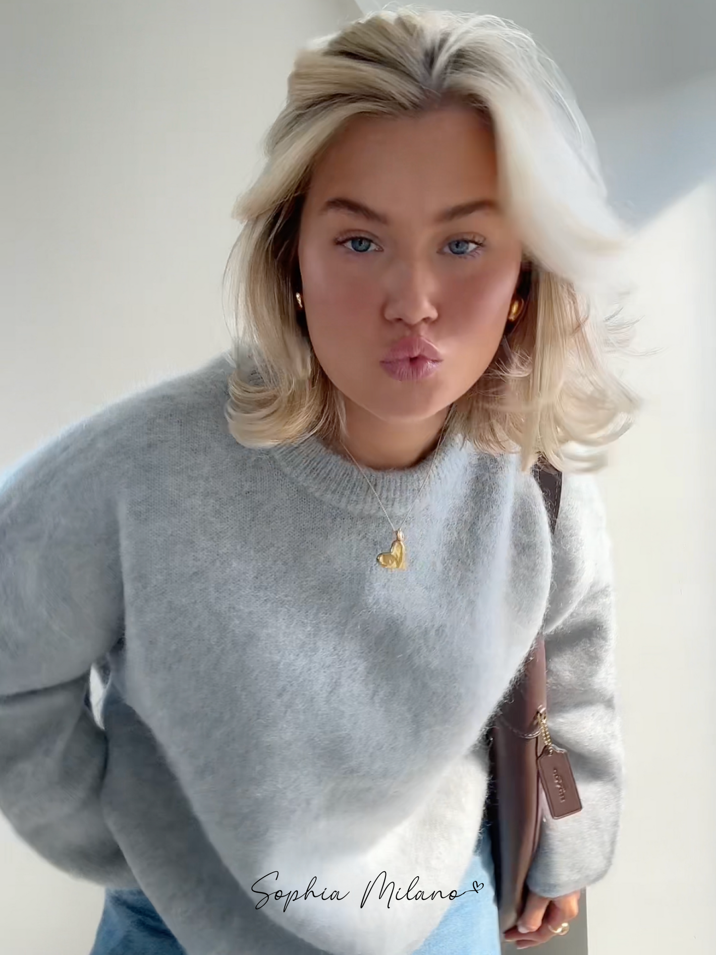 Mira Dames Trui met Ronde Hals | Minimalistisch, Warm & Veelzijdig