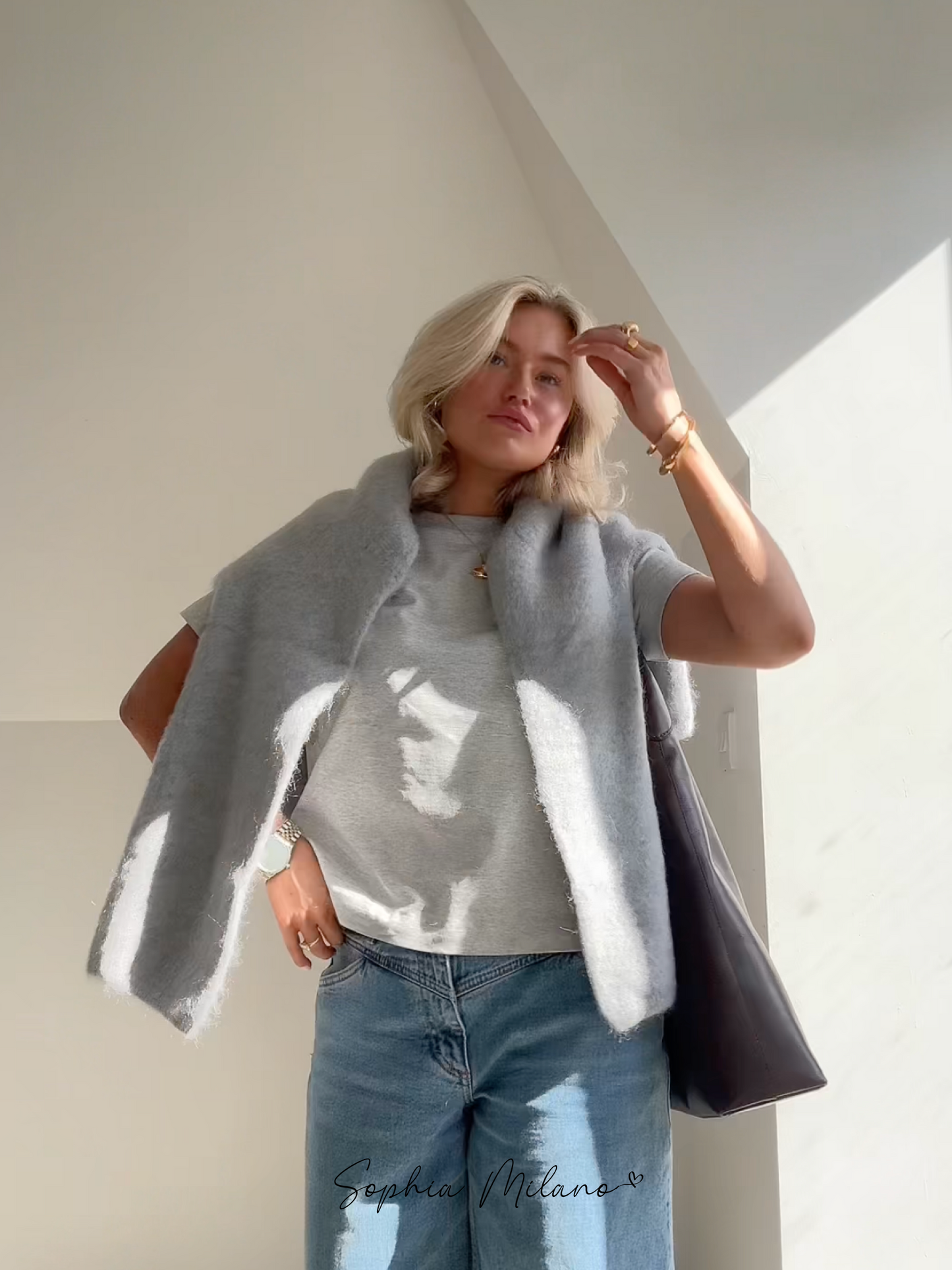 Mira Dames Trui met Ronde Hals | Minimalistisch, Warm & Veelzijdig