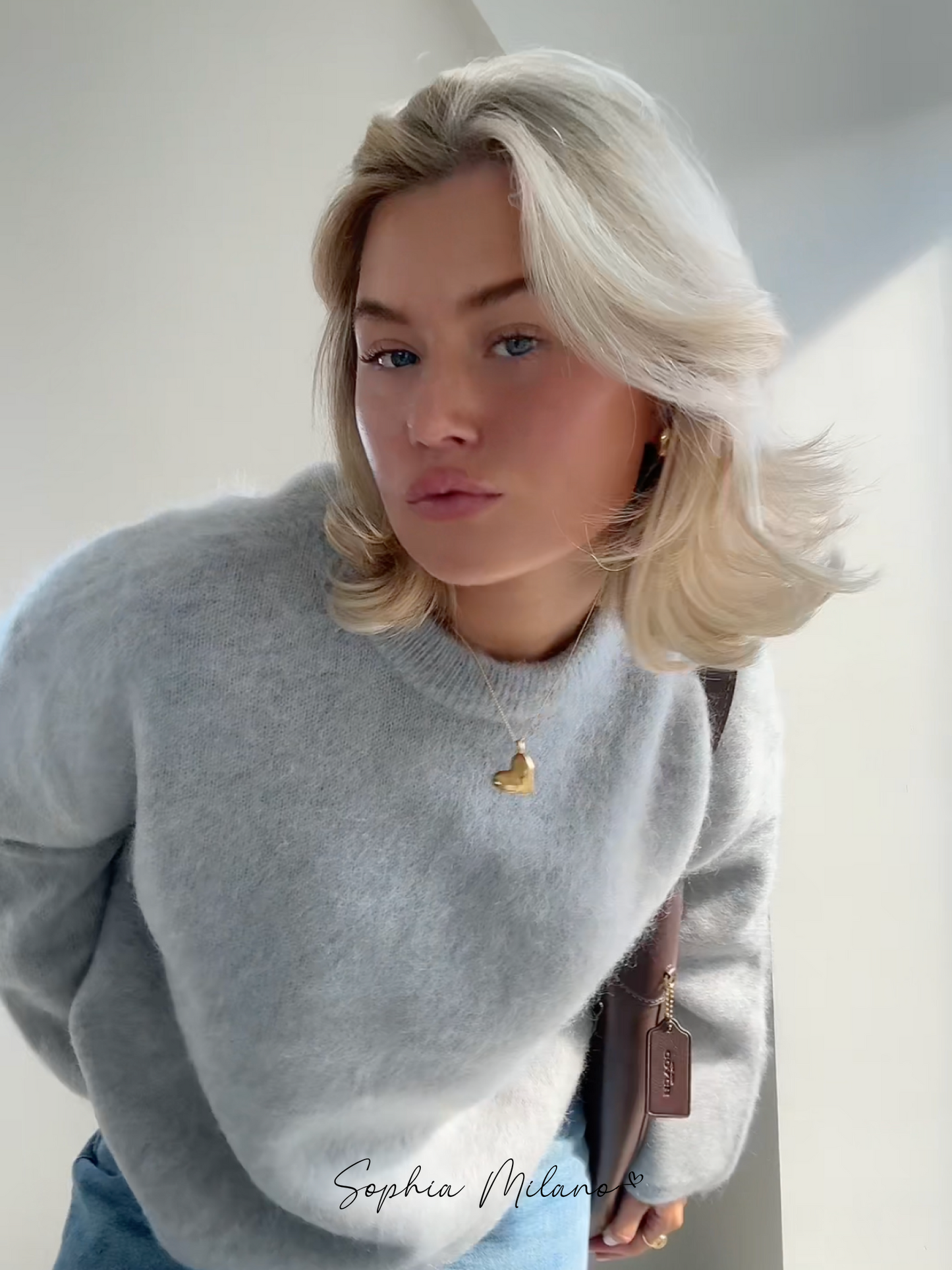 Mira Dames Trui met Ronde Hals | Minimalistisch, Warm & Veelzijdig