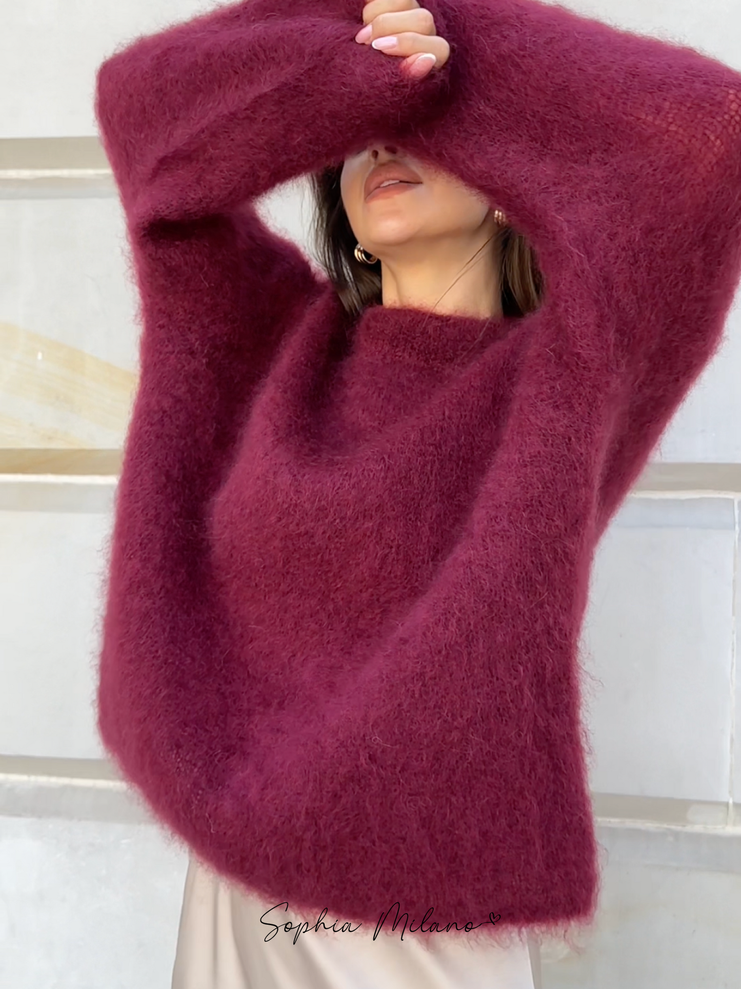 Mira Dames Trui met Ronde Hals | Minimalistisch, Warm & Veelzijdig