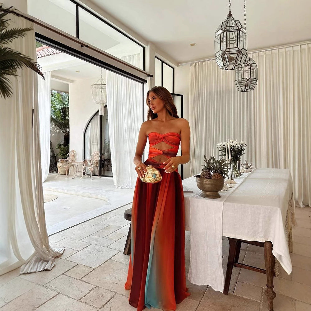 LIV | Sweetheart Maxi Dress – Vurig, Unieke & Verleidelijk