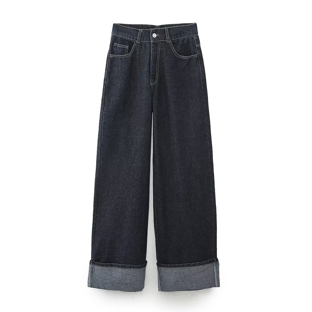 Noelle | Denim Co-ord Set Dames | indigo Jeans Look & Trendy Style