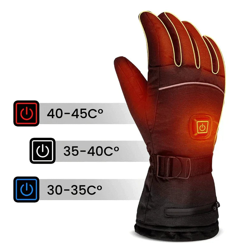 Nora Winter Handschoenen Verwarmd – Elektrisch, Waterdicht & Met Touchscreen