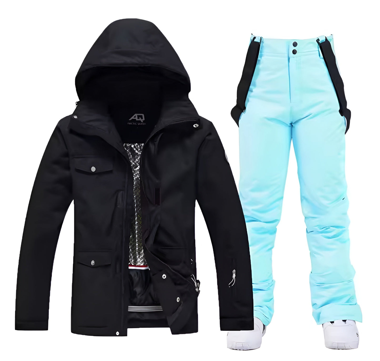 Aria Dames Ski Pak – Jas en Broek Set | Waterdicht, Winddicht & Warm voor Wintersport