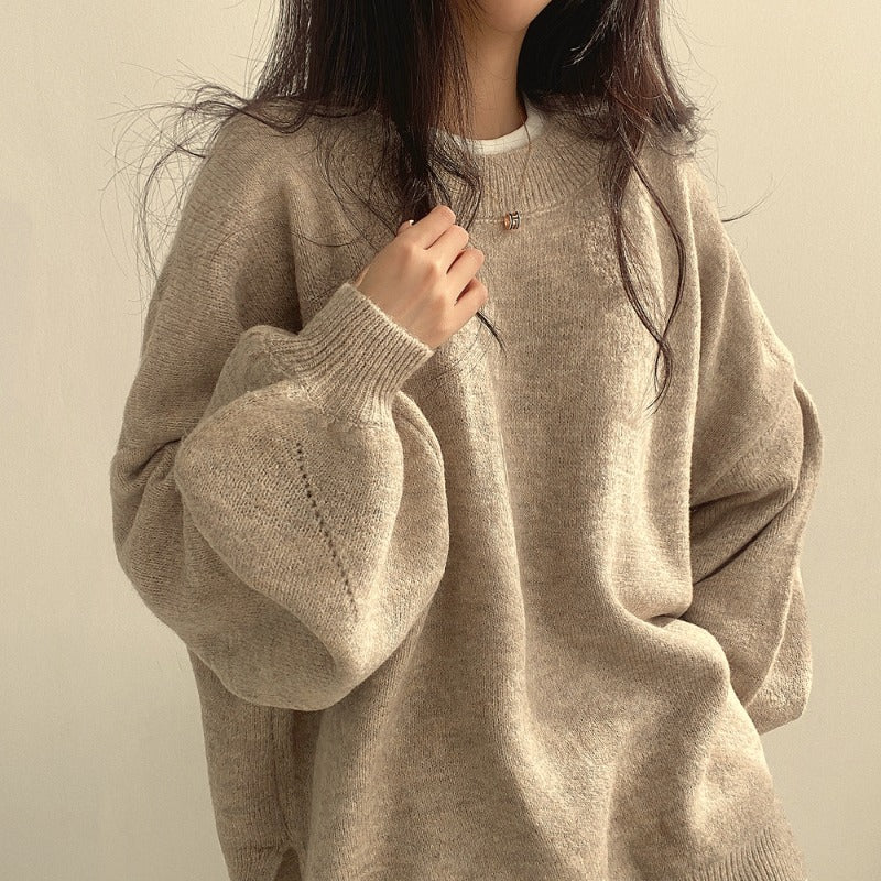 Oversized Trui Dames | Gebreide Zachte Trui met Relaxte Fit