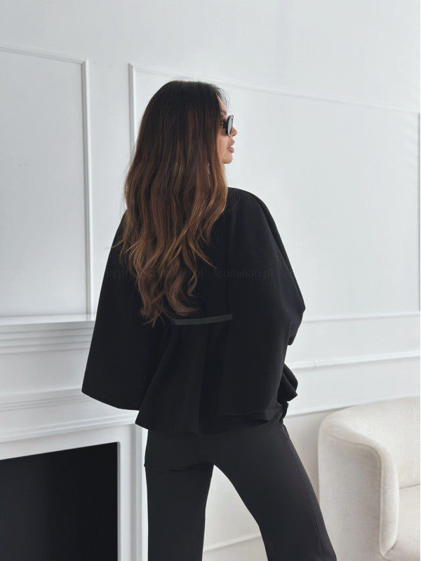 Soof | Batwing Top Dames | Trendy Oversized Cloak Style Blouse