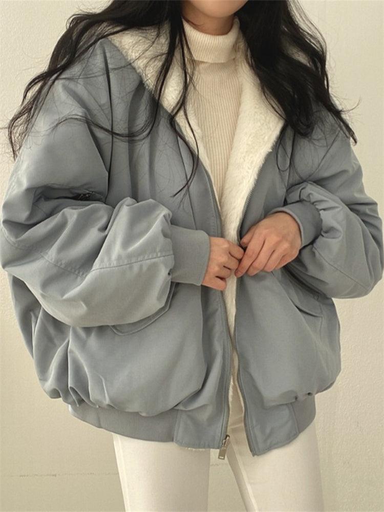 Yael | Oversized Jas Dames | Trendy Winterjas Met Zachte Warme Voering