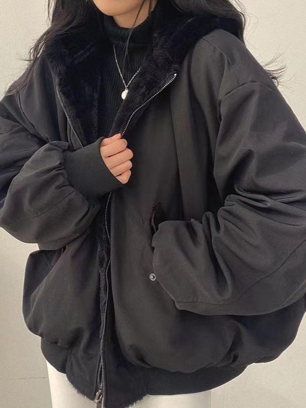Yael | Oversized Jas Dames | Trendy Winterjas Met Zachte Warme Voering