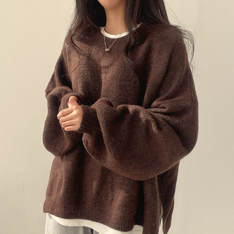 Oversized Trui Dames | Gebreide Zachte Trui met Relaxte Fit