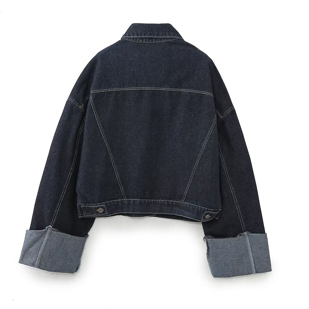 Noelle | Denim Co-ord Set Dames | indigo Jeans Look & Trendy Style