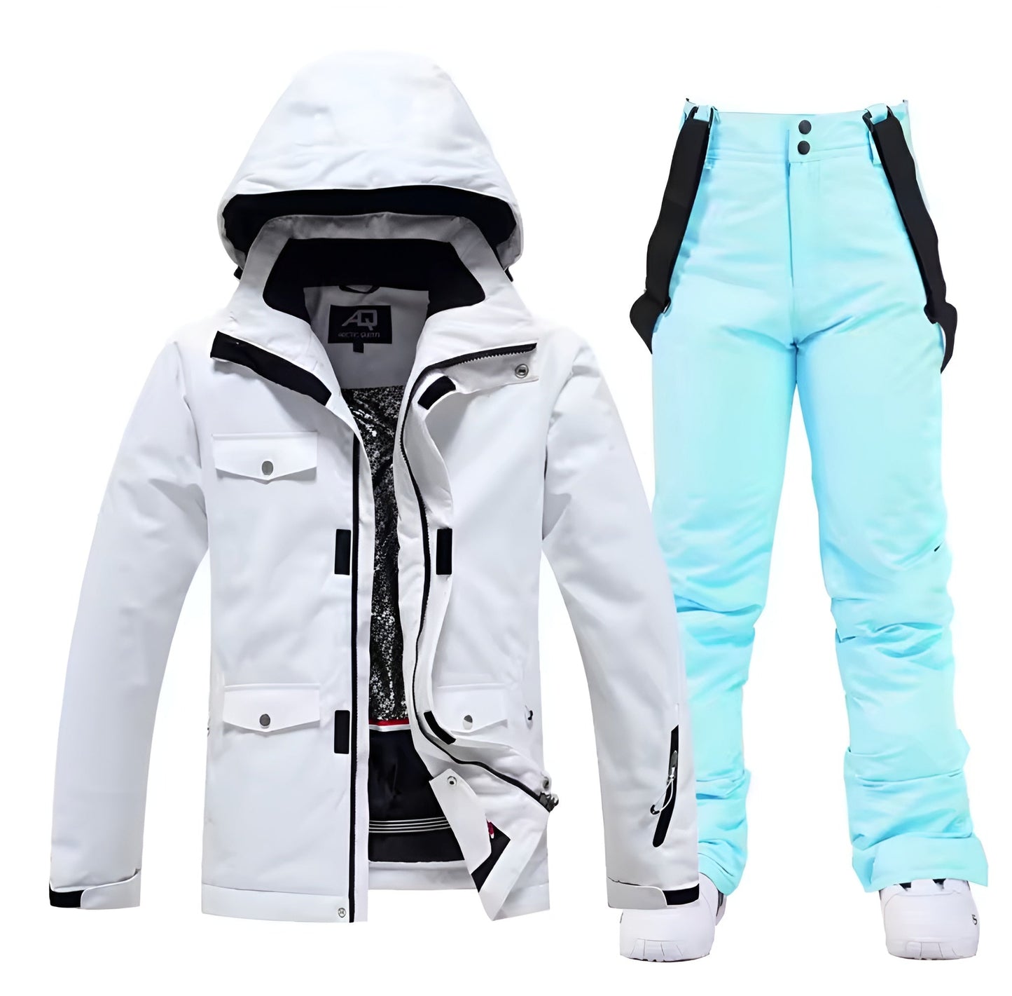 Aria Dames Ski Pak – Jas en Broek Set | Waterdicht, Winddicht & Warm voor Wintersport