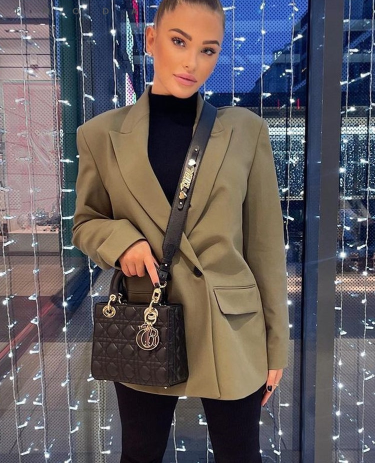 Lolo | Blazer Dames Elegant | Trendy Colbert Met Zakken Voor Werk & Casual
