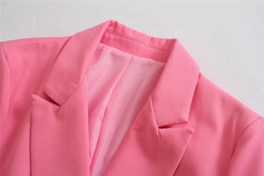 Lolo | Blazer Dames Elegant | Trendy Colbert Met Zakken Voor Werk & Casual