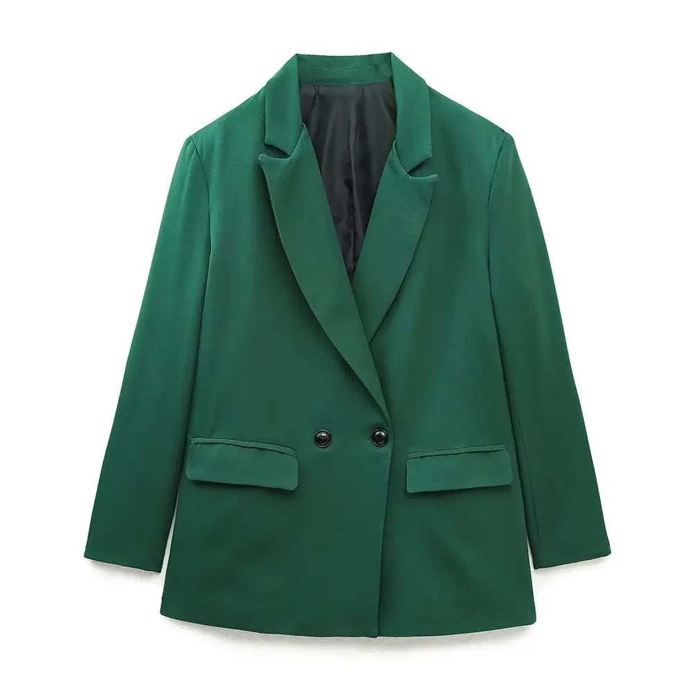 Lolo | Blazer Dames Elegant | Trendy Colbert Met Zakken Voor Werk & Casual