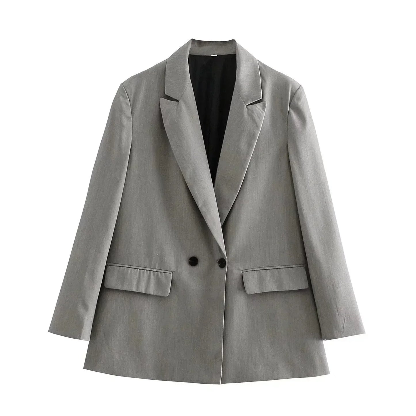 Lolo | Blazer Dames Elegant | Trendy Colbert Met Zakken Voor Werk & Casual