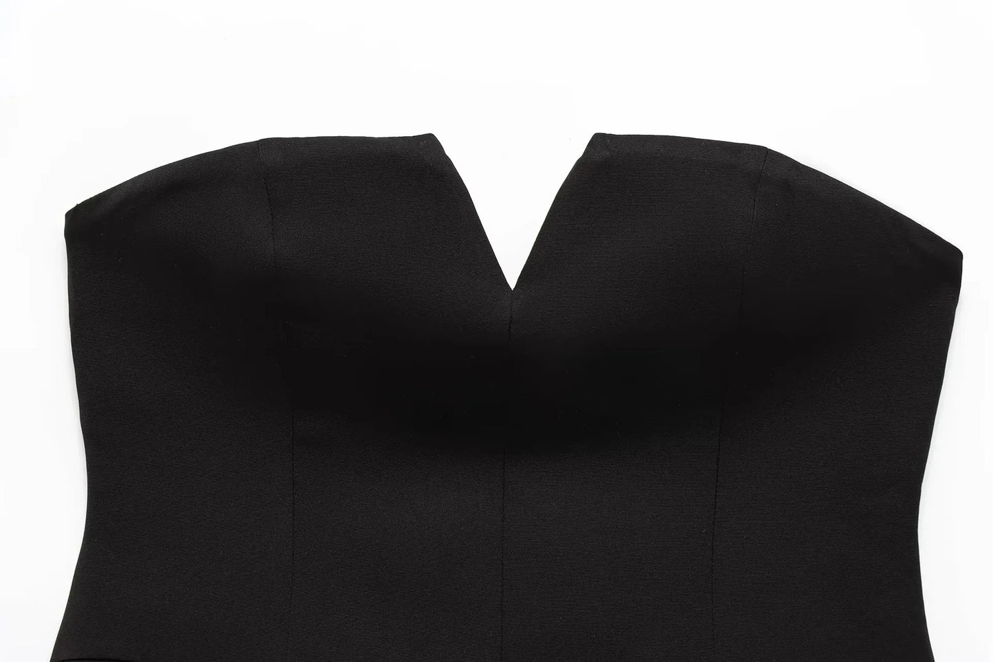 Sofia | Luxe Strapless Dames Top Met V-Hals En Antislip Detail – Elegant, Comfortabel & Blijft Perfect Zitten
