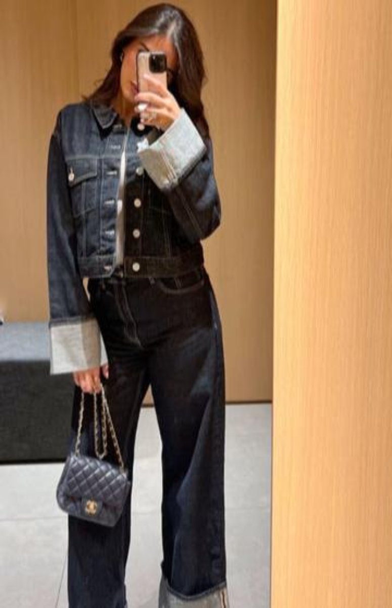 Mila | Denim Co-ord Set Dames | Chique Spijker Outfit Voor Casual & Chic