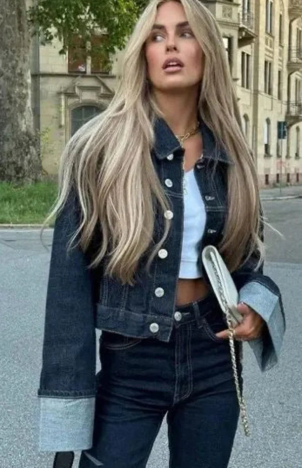 Mila | Denim Co-ord Set Dames | Chique Spijker Outfit Voor Casual & Chic