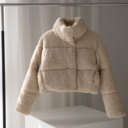Dames Teddy Jas | Super Zachte & Warme Winterjas met Comfortabele Pasvorm