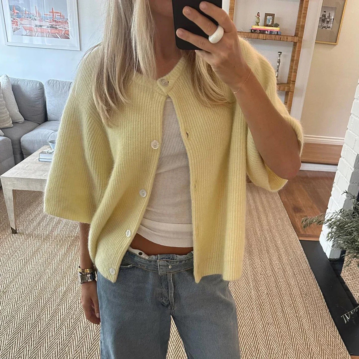 NORA | Streetwear Vest met Korte Mouwen