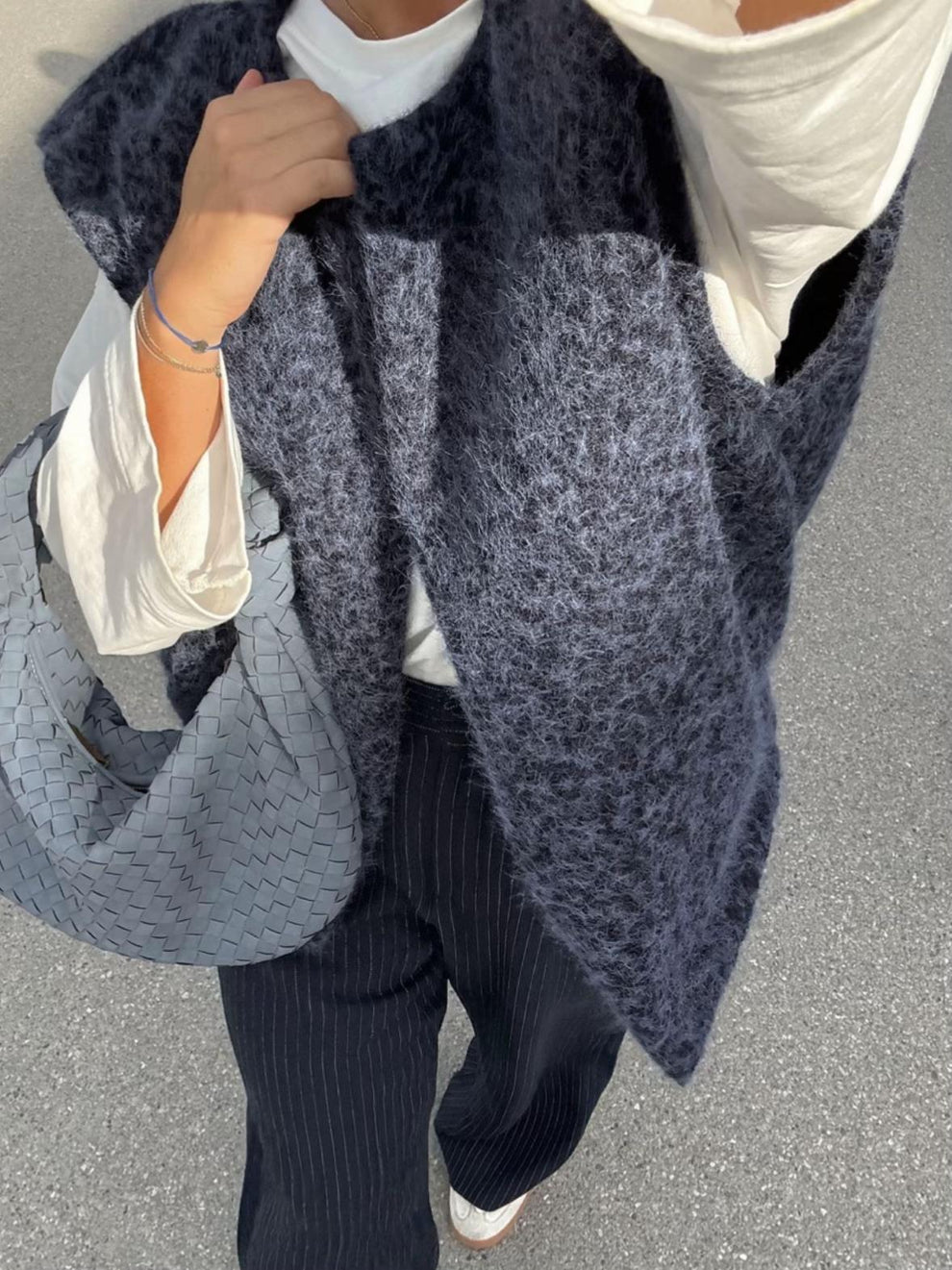 Dames Vest van Luxe Mohairmix | Zacht, Warm & Ruimvallende Pasvorm