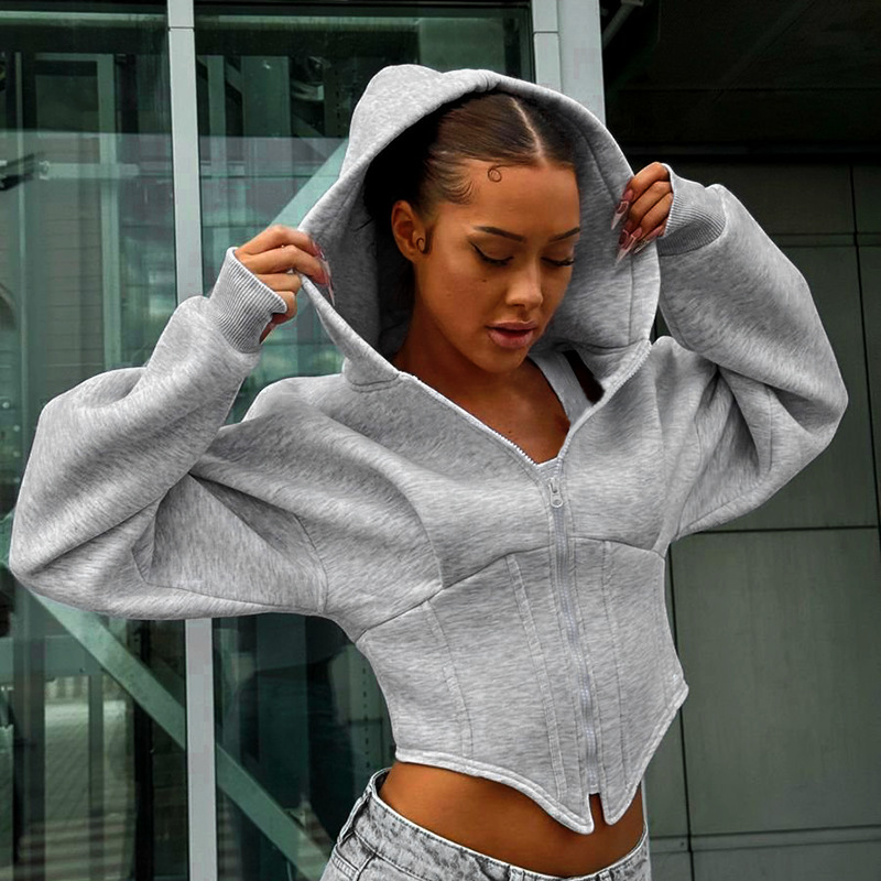 Corset Hoodie Dames | Trendy Hoodie met Getailleerde Fit & Unieke Look