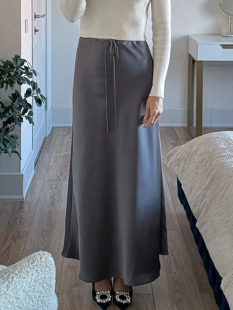 DASY | Satijnen Rok – Elegante Vloeiing & Ultiem Comfort